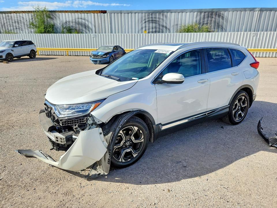2017 Honda Cr-v VIN 5J6RW1H94HL009206 COPART salvage auction — FRONT END, Id - Salvage Certificate Of Title, sold $7,600 on 2026-07-31 (photo 1)