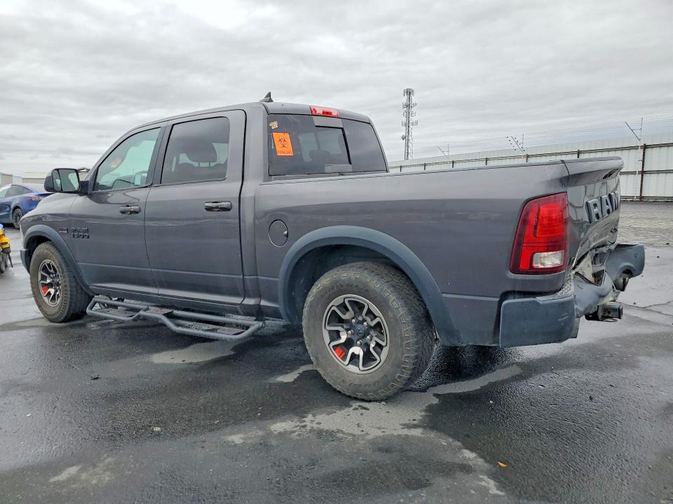 2018 Ram 1500 VIN 1C6RR7YT8JS110313 COPART salvage auction — REAR END, Ca - Salvage Certificate, sold $6,500 on 2026-07-02 (photo 2)