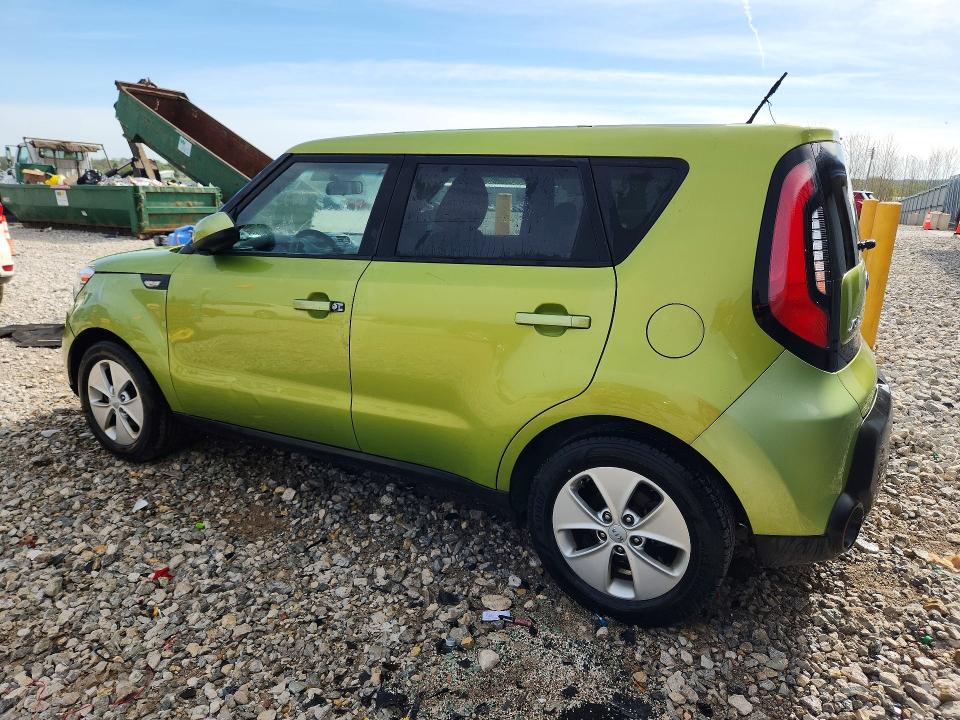 2014 Kia Soul VIN KNDJN2A21E7035677 COPART salvage auction — SIDE, MI - CERTIFICATE OF TITLE, sold $575 on 2026-07-30 (photo 2)