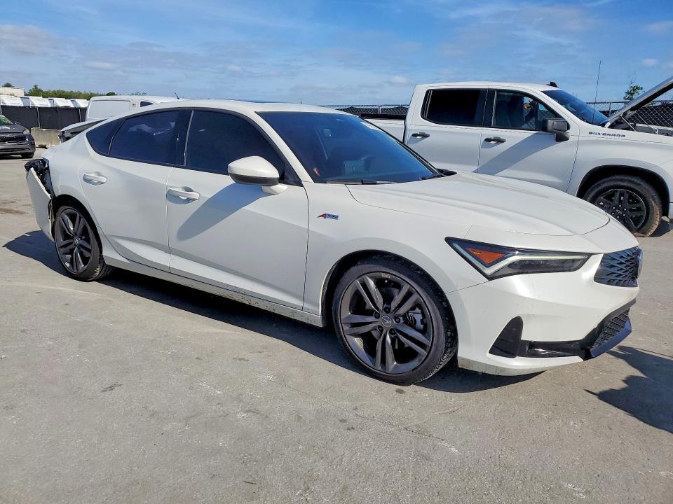 2025 Acura Integra VIN 19UDE4H36SA004755 COPART salvage auction — REAR END, Salvage Title, sold $9,300 on 2026-07-22 (photo 4)