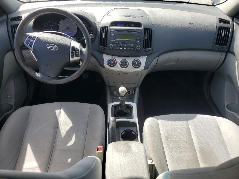 2009 Hyundai Elantra VIN KMHDU46D69U623101 COPART salvage auction — FRONT END, Ky - Bill Of Sale/Part Only/No Titl, sold $325 on 2026-07-09 (photo 8)