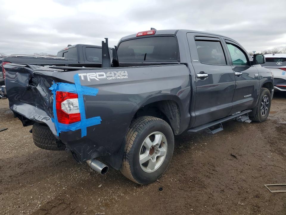 2020 Toyota Tundra VIN 5TFHY5F15LX930447 COPART salvage auction — REAR END, Il - Salvage Certificate, sold $17,000 on 2026-07-28 (photo 3)