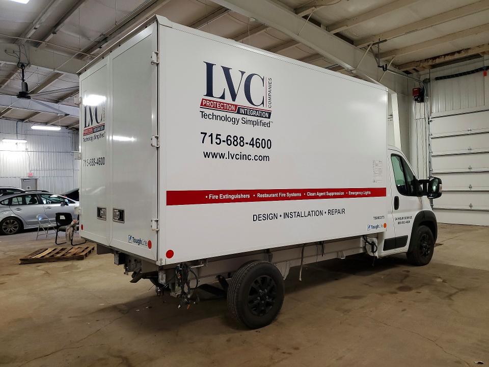 2023 Ram Promaster city VIN 3C7WRVLG2PE521893 COPART salvage auction — REAR END, Mn - Cert Of Title-Salvage, sold $1,150 on 2026-07-29 (photo 3)