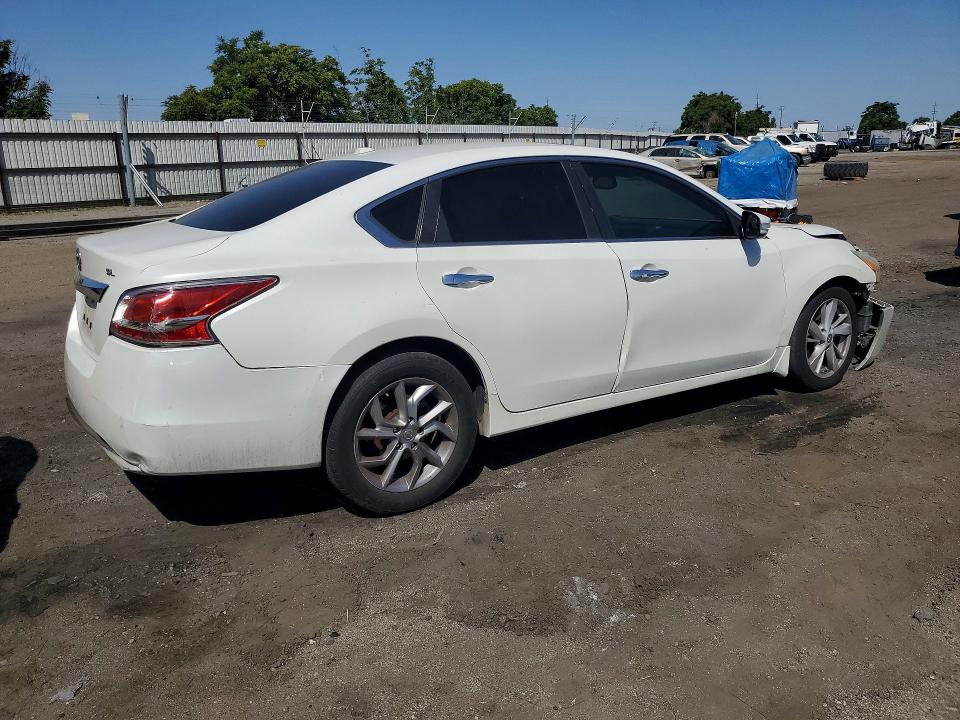 2015 Nissan Altima VIN 1N4AL3AP5FN335779 COPART salvage auction — FRONT END, Ca - Salvage Certificate, sold $850 on 2026-07-10 (photo 3)