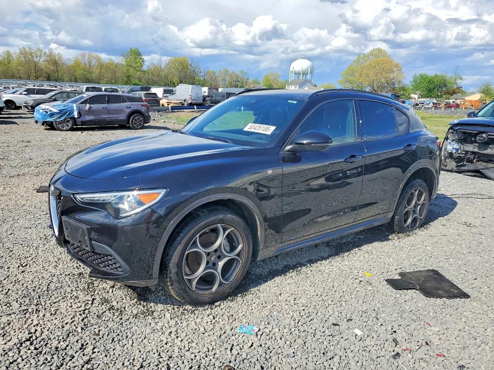 2022 Alfa romeo Stelvio VIN ZASPAKBN8N7D34086 COPART salvage auction — UNDERCARRIAGE, Ga - Cert Of Title-Salvage, sold $11,200 on 2026-07-31 (photo 1)