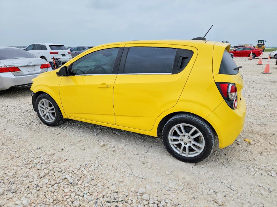 2015 Chevrolet SONIC VIN 1G1JC6SH2F4178990 COPART salvage auction — FRONT END, Tx - Salvage Vehicle Title, sold $925 on 2026-07-02 (photo 2)