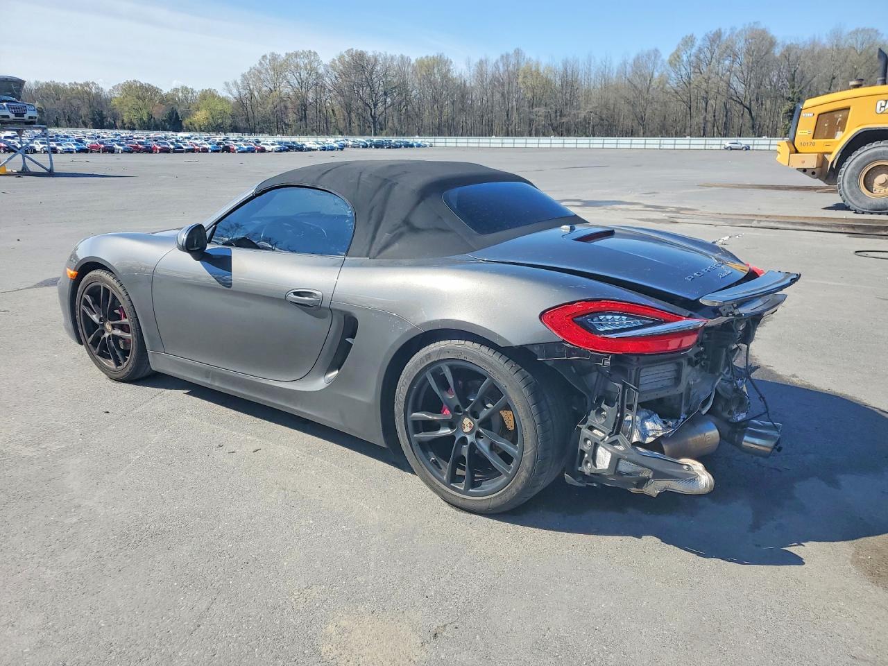 2013 Porsche Boxster VIN WP0CA2A84DS112949 COPART salvage auction — Rear End, NJ - CERT OF TITLE-SALVAGE, sold $8,200 on 2026-06-30 (photo 2)