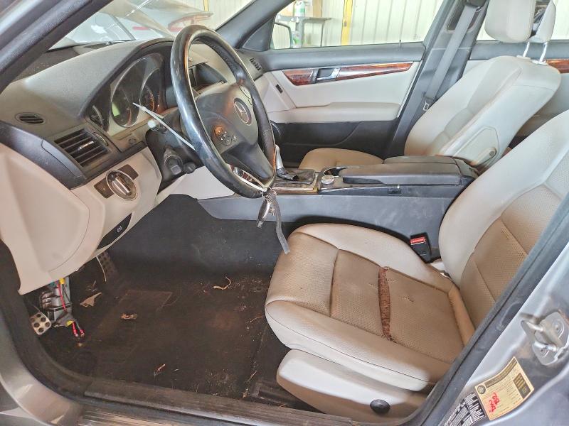 2011 Mercedes-benz C-klasse VIN WDDGF5EB1BA417022 COPART salvage auction — FRONT END, Az - Cert Of Title - Salvage, sold $500 on 2026-07-20 (photo 7)