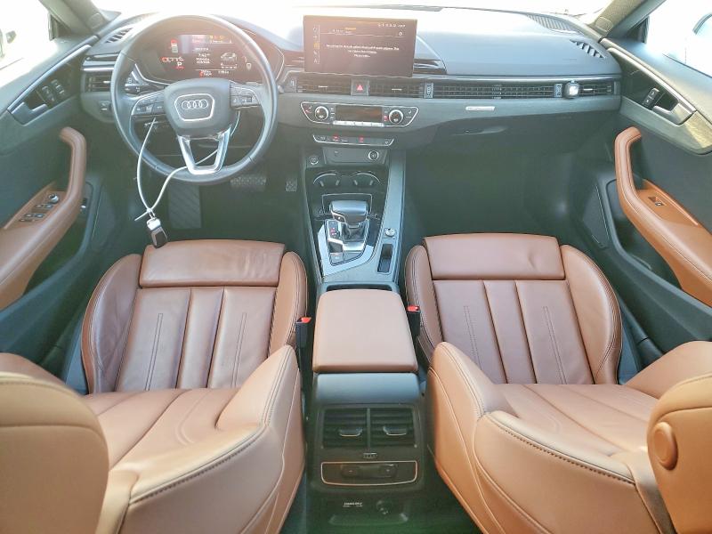 2024 Audi A5 VIN WAUFACF56RA049574 COPART salvage auction — FRONT END, Fl - Cert Of Title Slvg Rebuildable, sold $15,300 on 2026-07-02 (photo 8)
