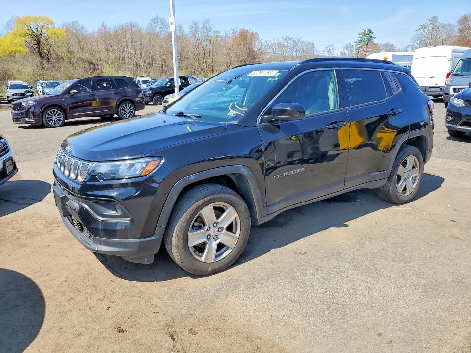 2022 Jeep Compass VIN 3C4NJDBB4NT199766 COPART salvage auction — MINOR DENT/SCRATCHES, Va - Certificate Of Title, sold $7,000 on 2026-07-30 (photo 1)
