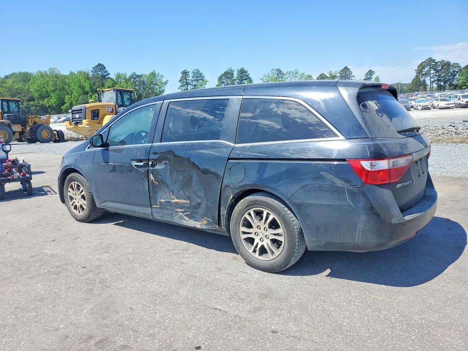 2012 Honda Odyssey VIN 5FNRL5H67CB099975 COPART salvage auction — SIDE, Nc - Parts Only-Record Of Sale, sold $700 on 2026-07-02 (photo 2)