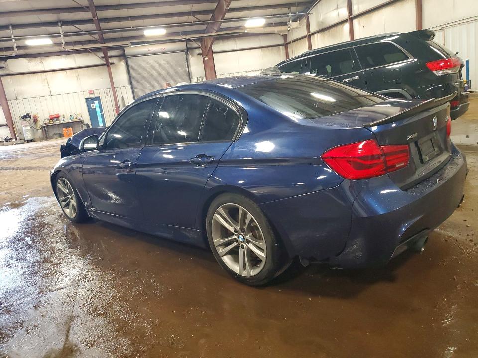 2016 BMW 3er VIN WBA8B7C57GK702549 COPART salvage auction — FRONT END, Mi - Certificate Of Title, sold $4,050 on 2026-07-06 (photo 2)