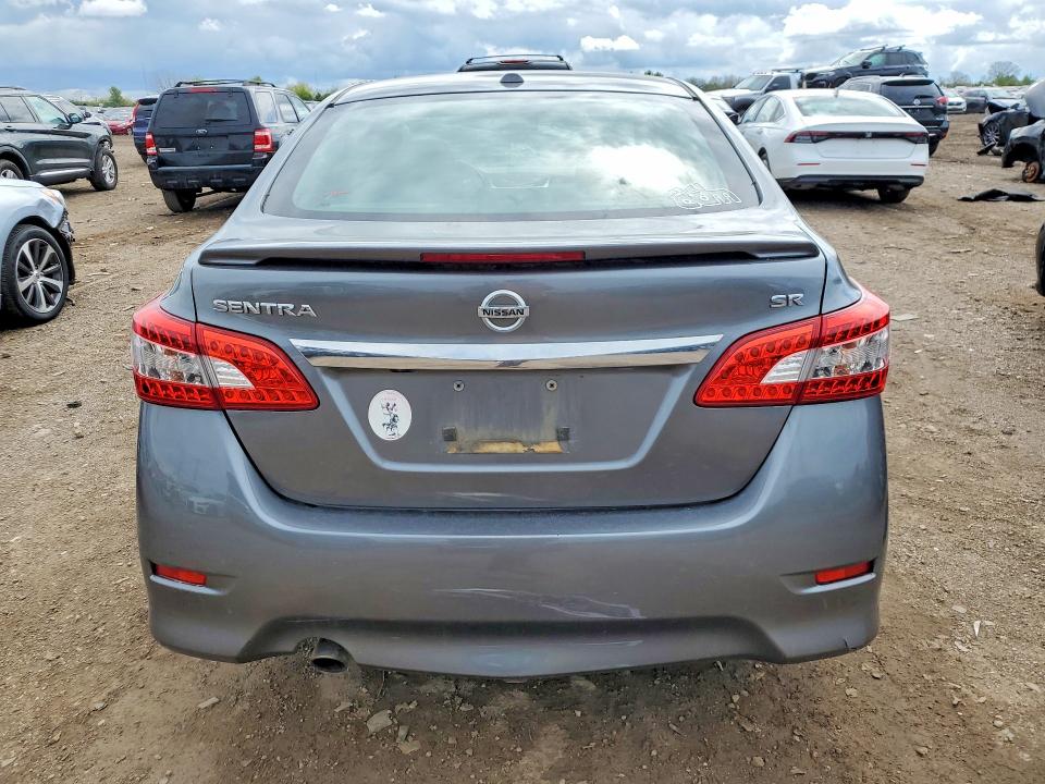 2015 Nissan Sentra VIN 3N1AB7AP4FY317915 COPART salvage auction — FRONT END, Il - Salvage Certificate, sold $425 on 2026-07-09 (photo 6)