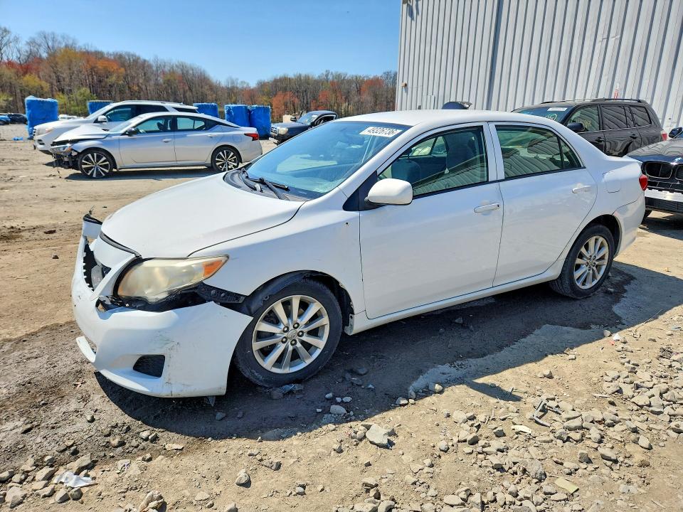 2009 Toyota Corolla VIN JTDBL40E599022488 COPART salvage auction — FRONT END, Nj - Cert Of Title-Salvage, sold $225 on 2026-07-29 (photo 1)