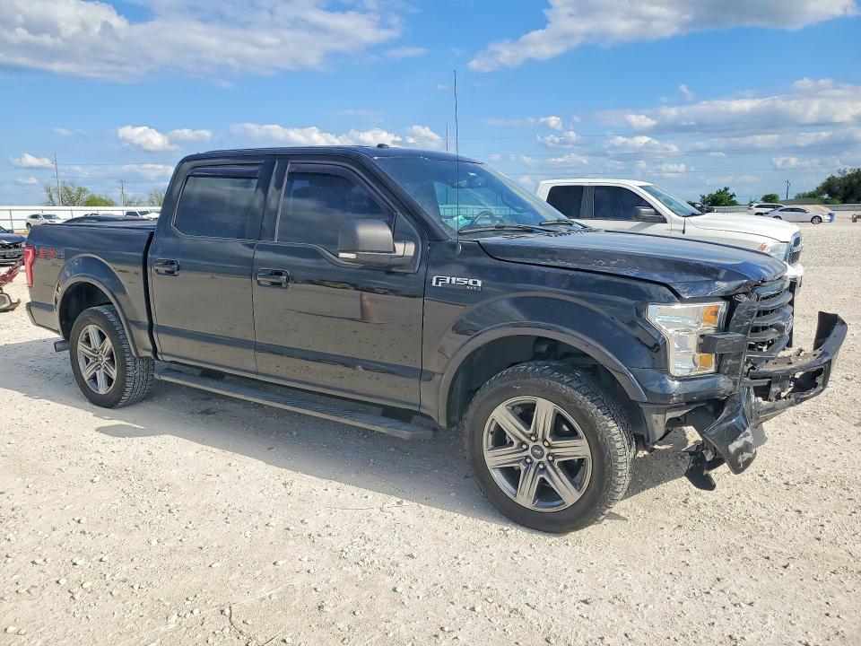 2016 Ford F-150 VIN 1FTEW1EF1GKF80526 COPART salvage auction — FRONT END, Tx - Salvage Vehicle Title, sold $7,400 on 2026-07-02 (photo 4)