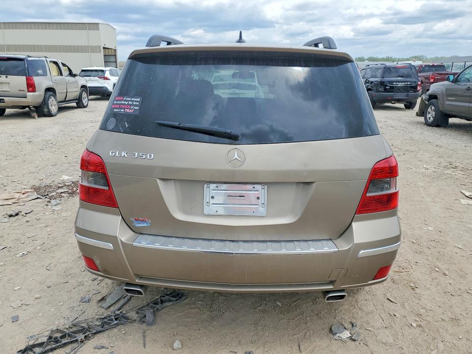 2010 Mercedes-benz Glk-class VIN WDCGG5GB3AF434369 COPART salvage auction — FRONT END, ID - SALVAGE CERTIFICATE OF TITLE, sold $550 on 2026-07-16 (photo 6)