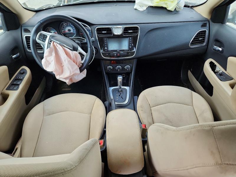 2013 Chrysler 200 VIN 1C3CCBBB2DN600434 COPART salvage auction — FRONT END, Ga - Cert Of Title-Salvage, sold $350 on 2026-07-02 (photo 8)