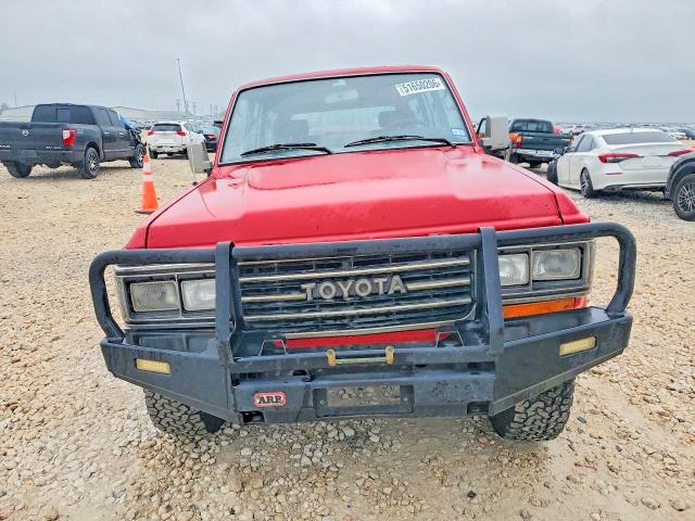 1989 Toyota Land cruiser VIN JT3FJ62G9K1111121 COPART salvage auction — SIDE, Tx - Salvage Vehicle Title, sold $900 on 2026-07-30 (photo 5)