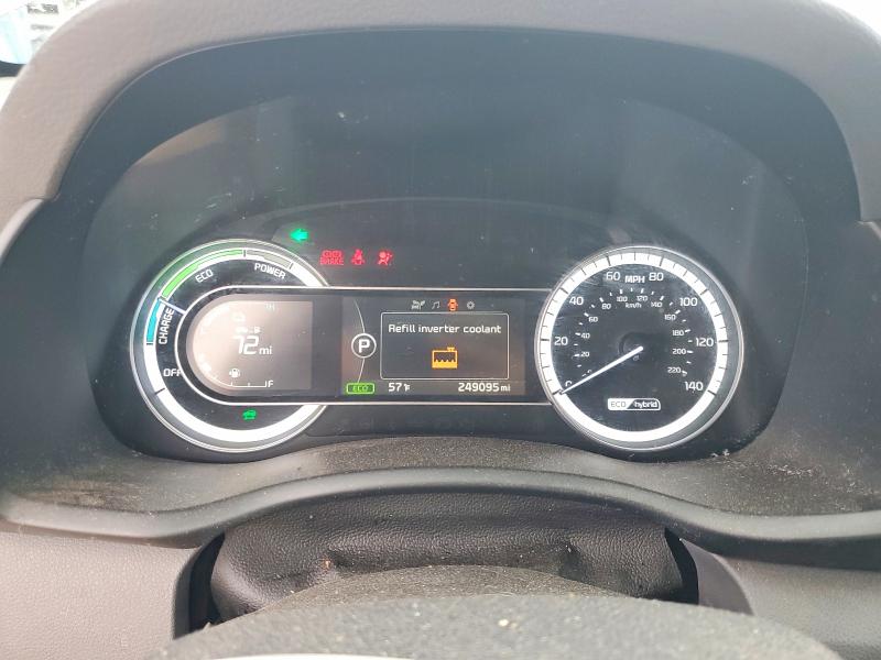 2017 Kia Niro VIN KNDCB3LC2H5090345 COPART salvage auction — FRONT END, Ca - App For Dup Clean Or Ac, sold $650 on 2026-07-31 (photo 9)