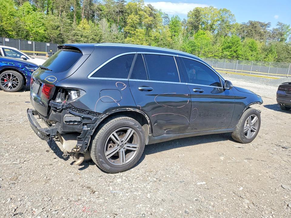 2020 Mercedes-benz Glc VIN WDC0G8EBXLF701760 COPART salvage auction — FRONT END, MD, sold $9,100 on 2026-07-14 (photo 3)