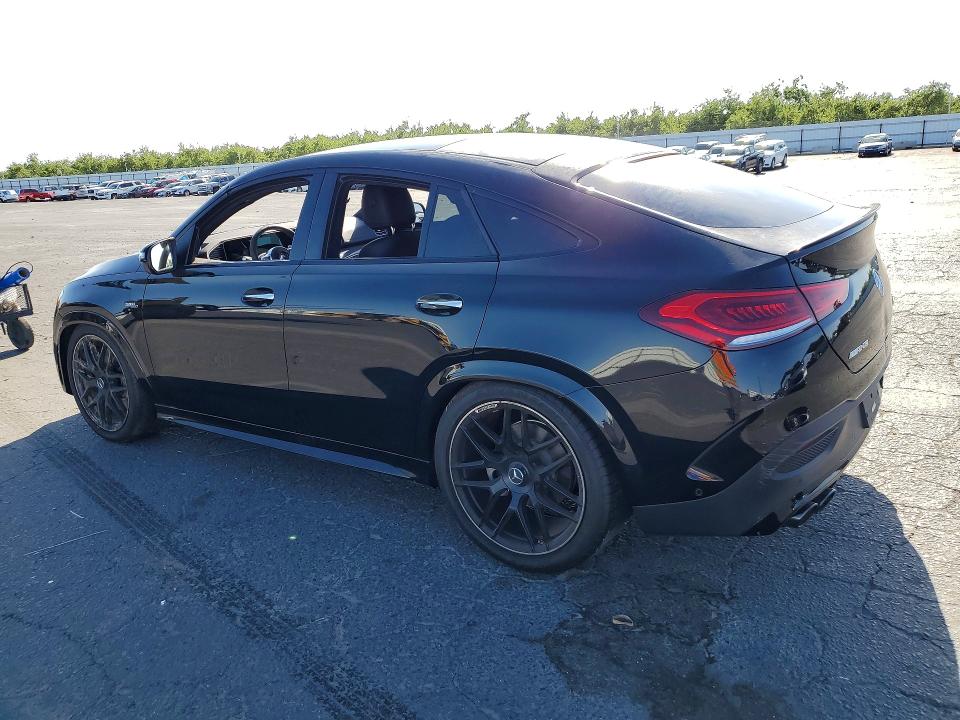 2022 Mercedes-benz Gle VIN 4JGFD6BB9NA669848 COPART salvage auction — WATER/FLOOD, Ca - Salvage Certificate, sold $36,250 on 2026-07-09 (photo 2)