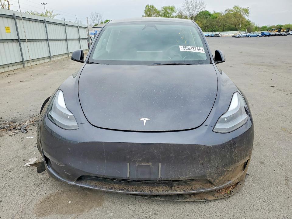 2025 Tesla Model y VIN 7SAYGDEE6SA361344 COPART salvage auction — FRONT END, Nj - Cert Of Title-Salvage, sold $12,300 on 2026-07-14 (photo 5)