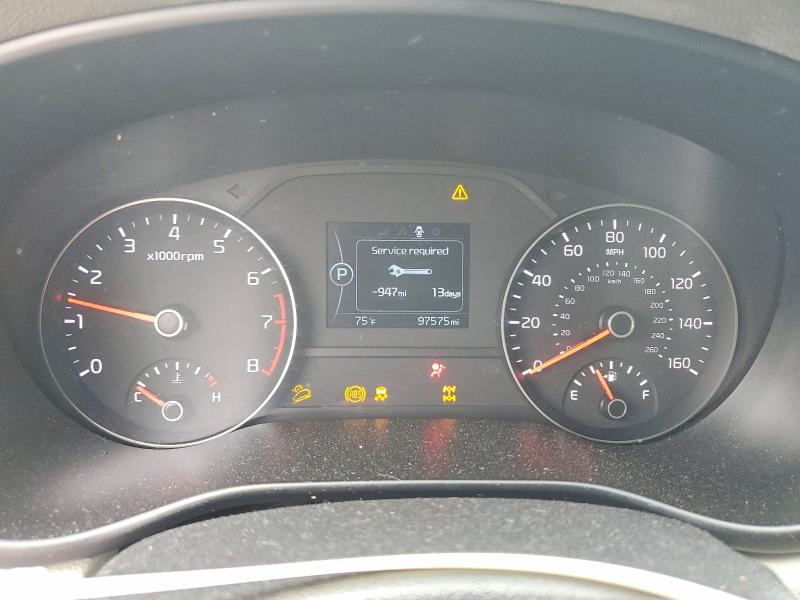 2018 Kia Sportage VIN KNDPNCAC0J7431893 COPART salvage auction — FRONT END, ID - SALVAGE CERTIFICATE OF TITLE, sold $4,300 on 2026-07-31 (photo 9)
