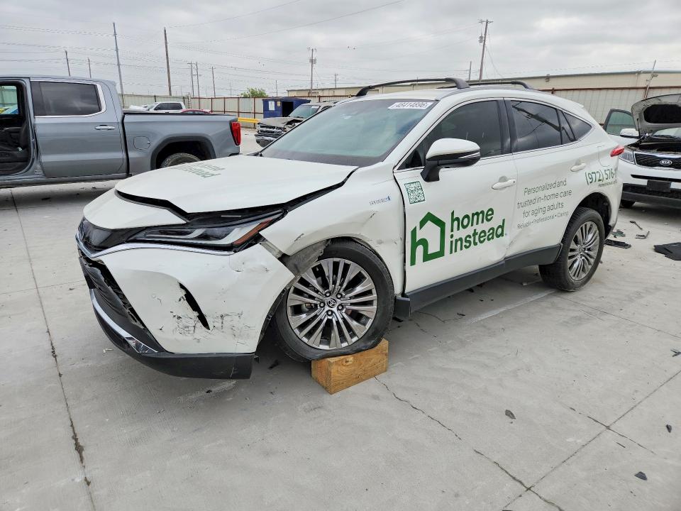 2021 Toyota VIN JTEAAAAHXMJ077806 COPART salvage auction — SIDE, Tx - Certificate Of Title, sold $625 on 2026-07-28 (photo 1)