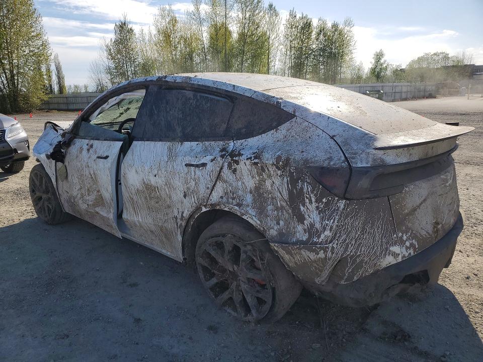 2026 Tesla VIN 7SAYGDET0TA620233 COPART salvage auction — FRONT END, Salvage Title, sold $16,700 on 2026-07-27 (photo 2)