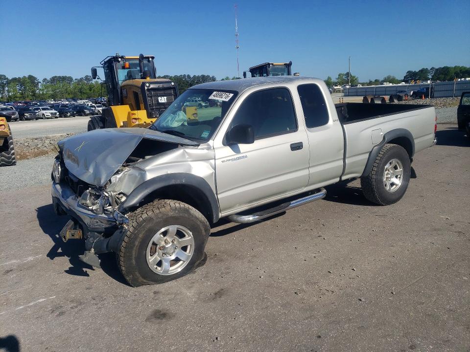 2004 Toyota Tacoma VIN 5TEWN72N44Z443514 COPART salvage auction — FRONT END, NC - SALVAGE CERTIFICATE OF TITLE, sold $850 on 2026-07-23 (photo 1)
