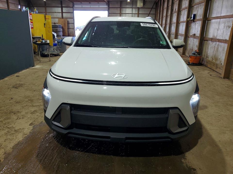 2024 Hyundai Kona VIN KM8HC3AB1RU121634 COPART salvage auction — HAIL, Oh - Cert Of Title-Salvage, sold $9,500 on 2026-07-06 (photo 5)