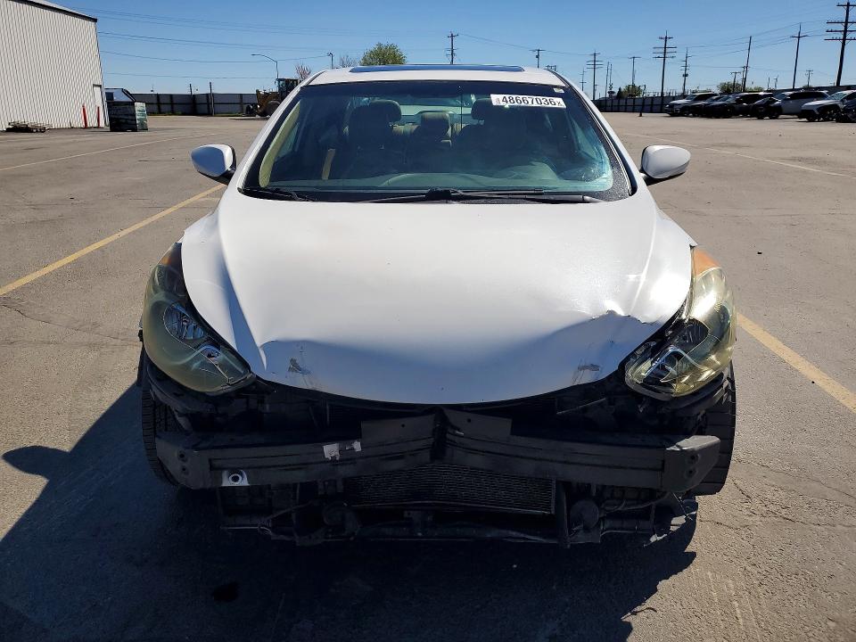 2013 Hyundai Elantra VIN 5NPDH4AE3DH430934 COPART salvage auction — FRONT END, ID - SALVAGE CERTIFICATE OF TITLE, sold $350 on 2026-07-02 (photo 5)