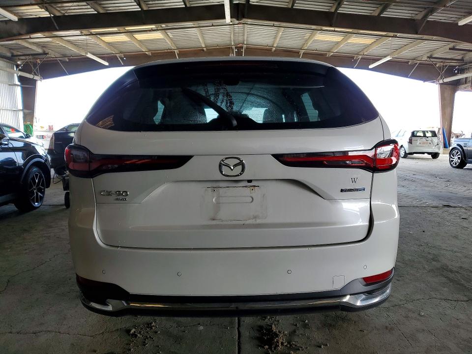 2024 Mazda Cx-90 VIN JM3KKEHA8R1158680 COPART salvage auction — SIDE, Ca - Salvage Certificate, sold $12,400 on 2026-07-02 (photo 6)