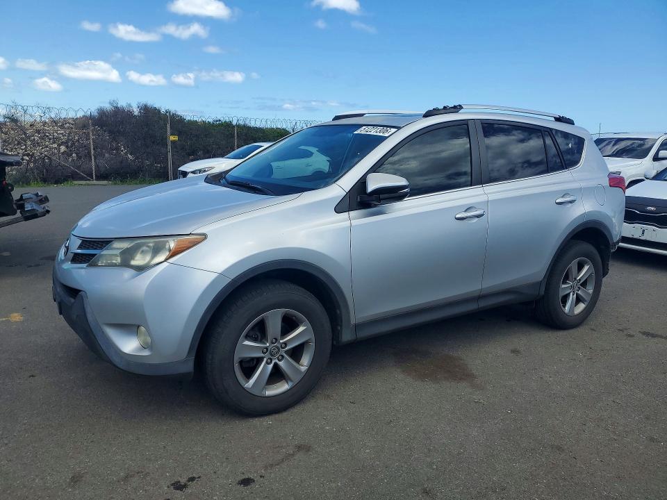 2015 Toyota Rav 4 VIN JTMWFREV0FJ034296 COPART salvage auction — REAR END, HI - CERTIFICATE OF SALVAGE, sold $3,000 on 2026-07-27 (photo 1)