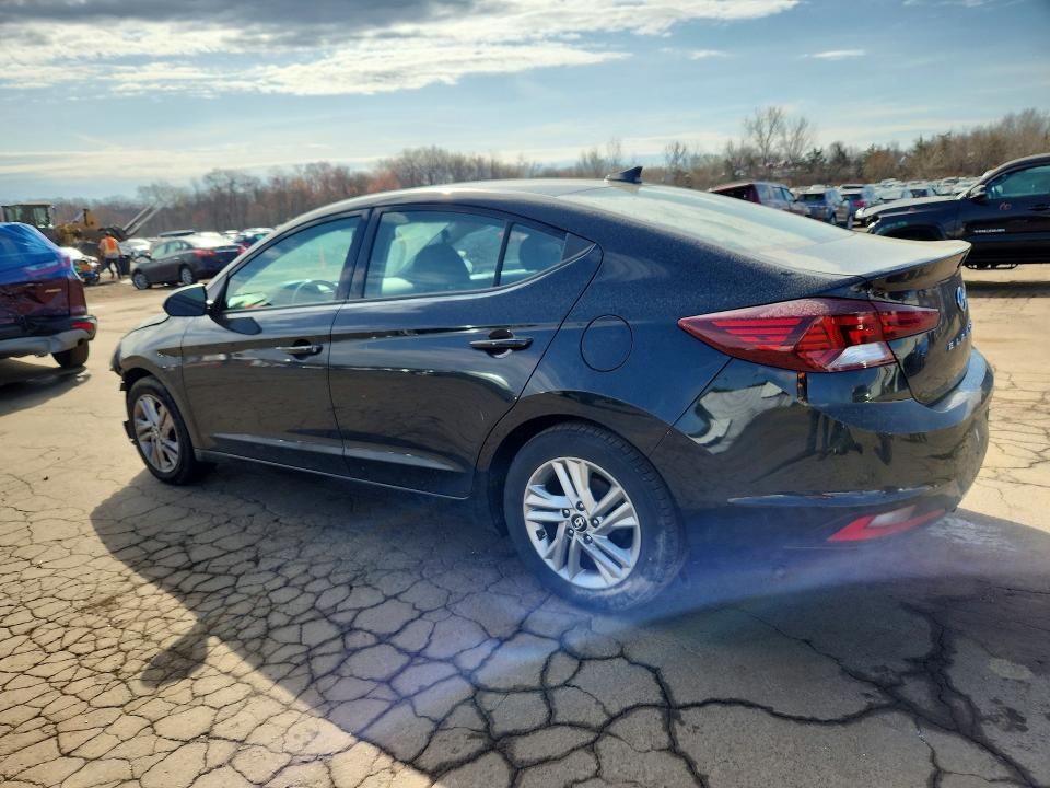 2019 Hyundai Elantra VIN KMHD84LF0KU762995 COPART salvage auction — FRONT END, Ct - Cert Of Title-Salvage, sold $2,300 on 2026-07-02 (photo 2)