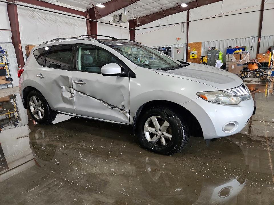 2009 Nissan Murano VIN JN8AZ18U49W105310 COPART salvage auction — SIDE, Tx - Certificate Of Title, sold $375 on 2026-07-06 (photo 4)