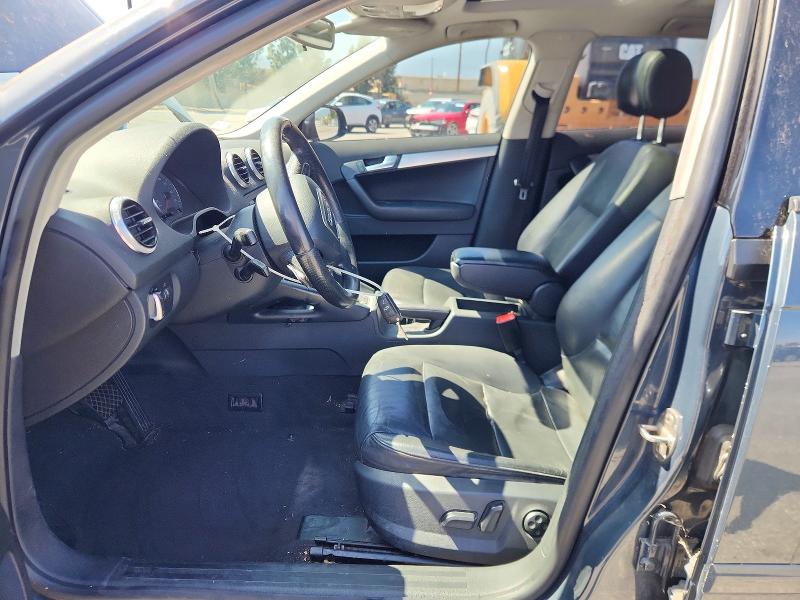 2012 Audi A3 VIN WAUKEAFM6CA103462 COPART salvage auction — FRONT END, Ca - Salvage Certificate, sold $575 on 2026-07-02 (photo 7)