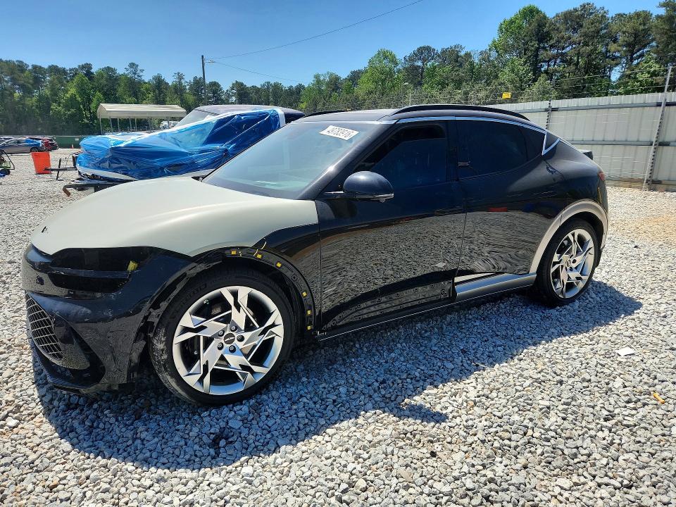 2024 Genesis Gv60 VIN KMUKEDSB8RU019110 COPART salvage auction — FRONT END, Ga - Cert Of Title-Salvage, sold $12,700 on 2026-07-07 (photo 1)