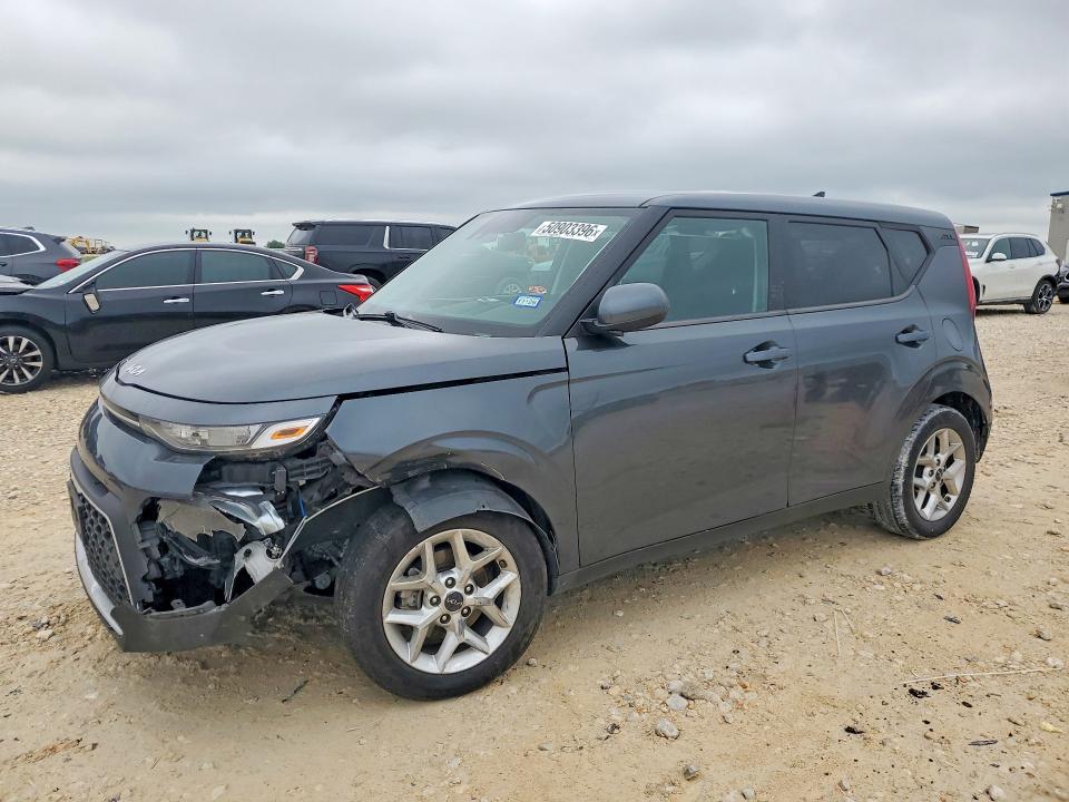 2022 Kia Soul VIN KNDJ23AU6N7827114 COPART salvage auction — FRONT END, Tx - Salvage Vehicle Title, sold $1,600 on 2026-07-16 (photo 1)