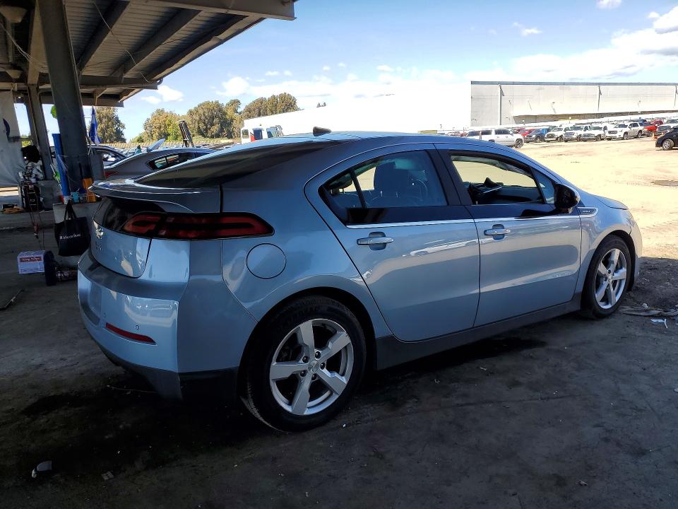 2014 Chevrolet Volt VIN 1G1RB6E44EU151142 COPART salvage auction — SIDE, Ca - Salvage Certificate, sold $225 on 2026-07-09 (photo 3)