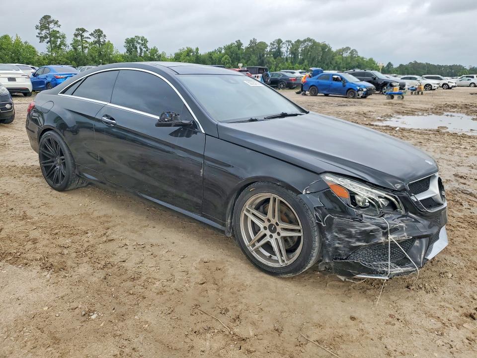 2017 Mercedes-benz E-klasse VIN WDDKJ6FB1HF355114 COPART salvage auction — FRONT END, Tx - Salvage Vehicle Title, sold $2,450 on 2026-07-07 (photo 4)