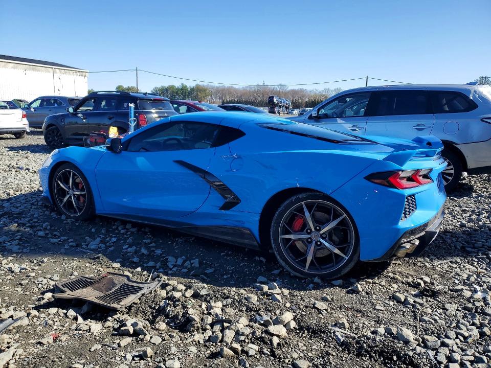 2021 Chevrolet Corvette VIN 1G1YC2D48M5120908 COPART salvage auction — SIDE, NJ, sold $27,250 on 2026-07-29 (photo 2)