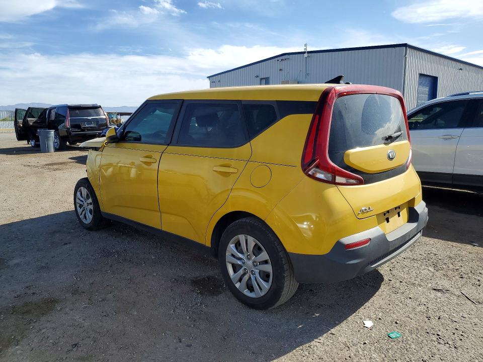 2020 Kia Soul VIN KNDJ23AU2L7050671 COPART salvage auction — FRONT END, Az - Cert Of Title - Salvage, sold $425 on 2026-07-31 (photo 2)