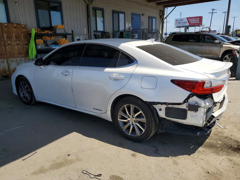 2016 Lexus ES VIN JTHBW1GG9G2119159 COPART salvage auction — REAR END, Salvage Title, sold $7,900 on 2026-07-23 (photo 2)