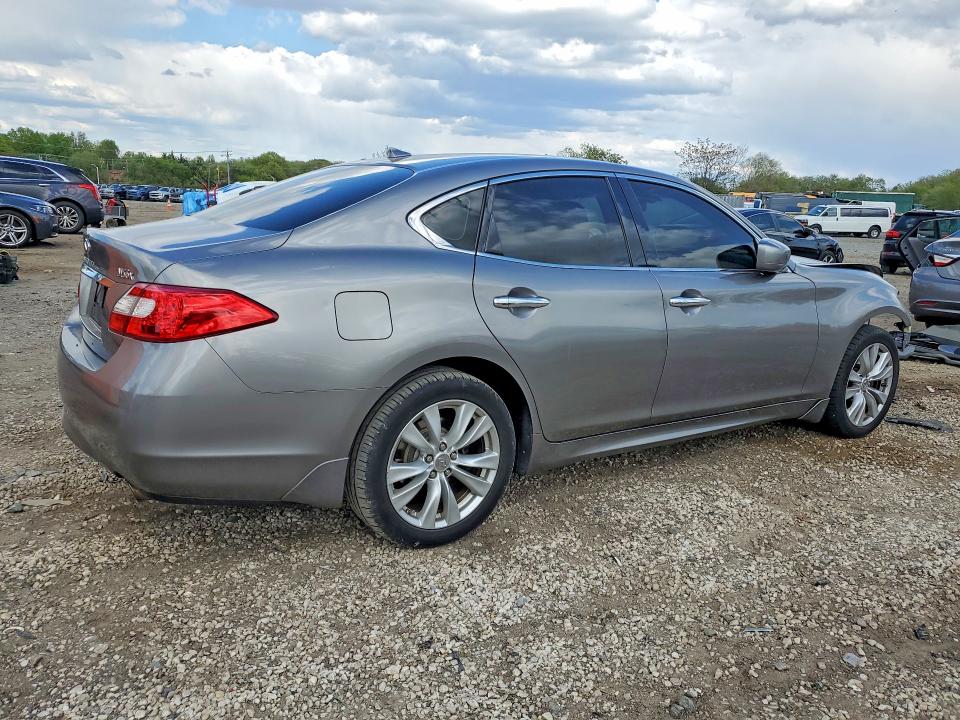 2011 Infiniti M VIN JN1AY1AR7BM570706 COPART salvage auction — FRONT END, Md - Cert Of Salvage > 75% Damage, sold $400 on 2026-07-23 (photo 3)