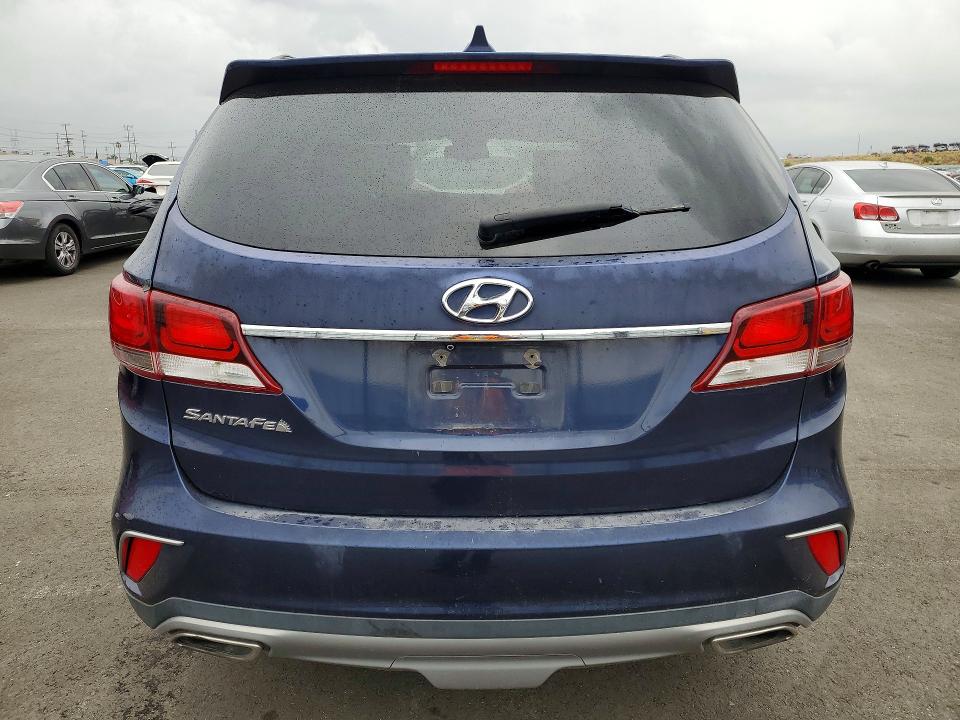 2017 Hyundai Santa fe VIN KM8SM4HF7HU212794 COPART salvage auction — MECHANICAL, FL - CERTIFICATE OF TITLE, sold $1,800 on 2026-07-27 (photo 6)
