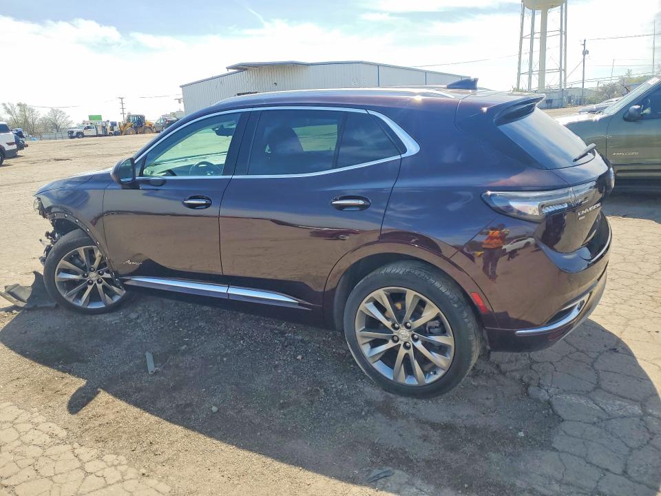 2021 Buick Envision VIN LRBFZSR47MD099656 COPART salvage auction — FRONT END, Il - Salvage Certificate, sold $6,000 on 2026-07-17 (photo 2)