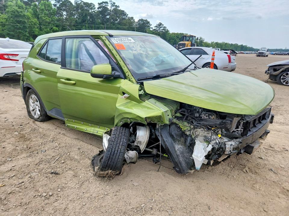 2024 Hyundai Venue VIN KMHRB8A38RU319186 COPART salvage auction — FRONT END, La - Cert Of Title-Salvage, sold $3,500 on 2026-07-28 (photo 4)