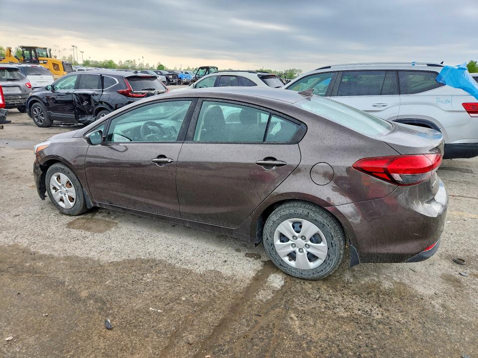 2017 Kia Forte VIN 3KPFK4A76HE123666 COPART salvage auction — REAR END, Mo - Cert Of Title-Repossessed, sold $1,550 on 2026-07-10 (photo 2)