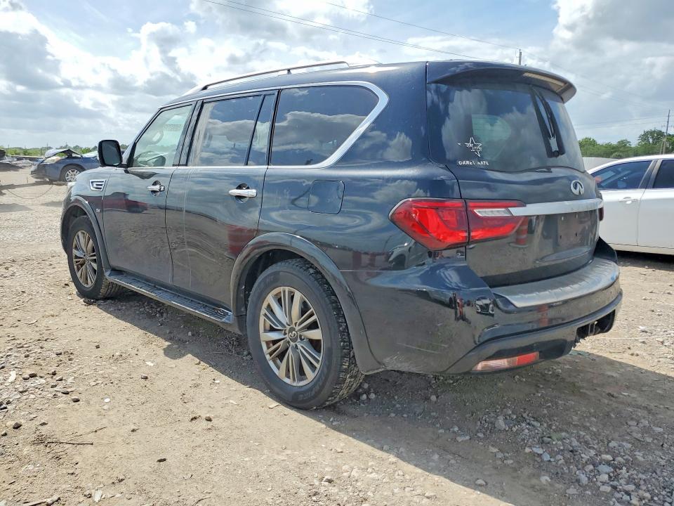 2018 Infiniti Qx80 VIN JN8AZ2NF0J9661614 COPART salvage auction — FRONT END, Tx - Salvage Vehicle Title, sold $875 on 2026-07-23 (photo 2)